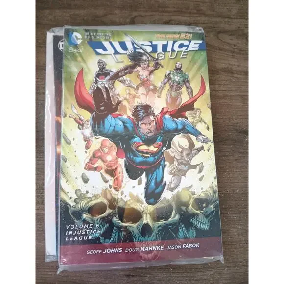 DC Comics Justice League The New 52 Vol. 1-8 Graphic Novels Geoff Johns